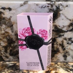 Viktor & Rolf V&R Flowerbomb Pretty Peony 1.2ml Sample Vial Spray Card